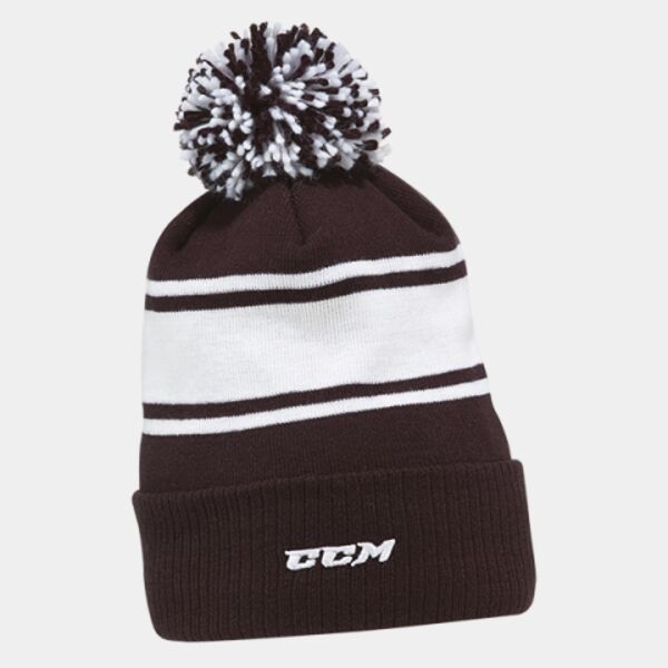 CCM Fleece Cuffed Pom Beanie Thumbnail
